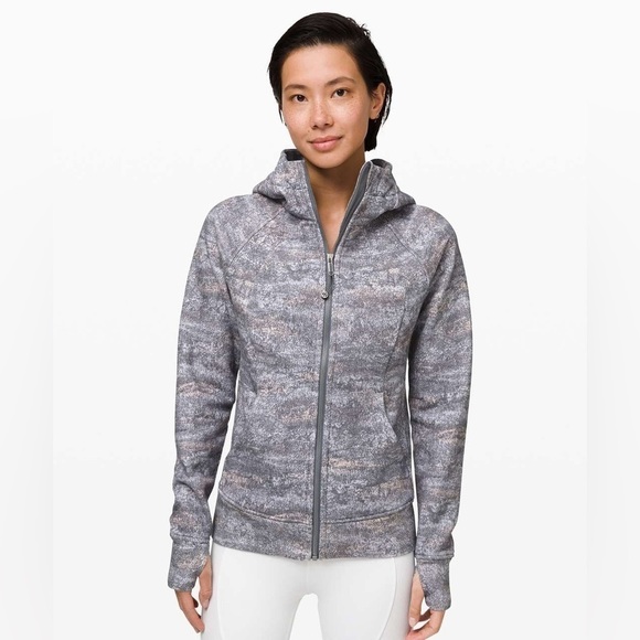 lululemon athletica Tops - Lululemon Scuba Hoodie *Light Cotton Fleece
Frozen Vista Alpine White Multi